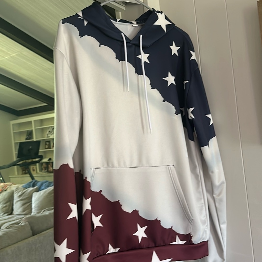 Extra large lightweight hoodie